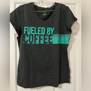 Black tek gear dry tech graphic tee